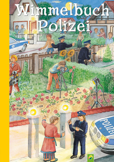 Cover des Buches „Wimmelbuch Polizei für Kinder ab 3 Jahren“