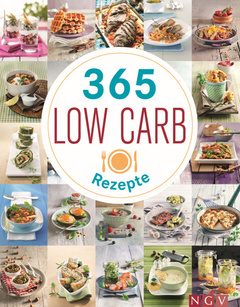 Cover des Buches „365 Low-Carb-Rezepte“