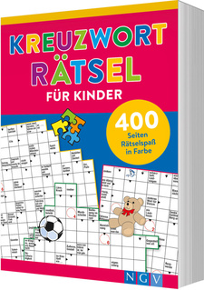 Cover des Buches „Kreuzworträtsel für Kinder“