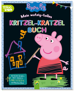 Cover des Buches „Peppa Pig - Mein wutzig-tolles Kritzel-Kratzel-Buch“