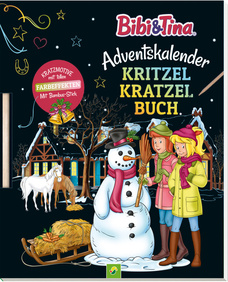 Bibi & Tina - Adventskalender Kritzel-Kratzel Buch