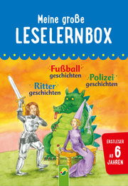Meine große Leselernbox - Ritter-, Fußball-, Polizeigeschichten