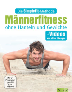 Cover des Buches „Die SimpleFit-Methode - Männerfitness ohne Hanteln und Gewichte“