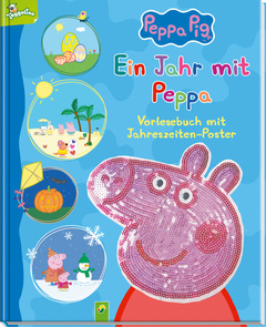 Cover des Buches „Peppa Pig - Ein Jahr mit Peppa“