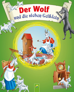 Cover des Buches „Der Wolf und die sieben Geißlein“