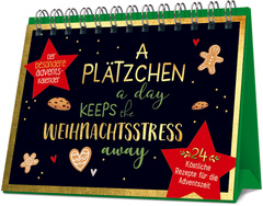 Cover des Buches „A Plätzchen a day keeps the Weihnachtsstress away“