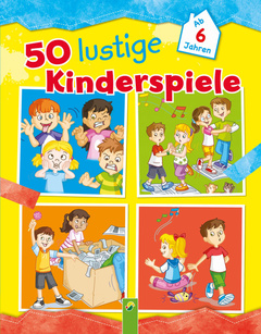 Cover des Buches „50 lustige Kinderspiele“
