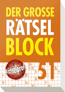Cover des Buches „Der große Rätselblock 51“