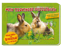 Cover des Buches „Mein Tierkinder-Puzzlebuch“
