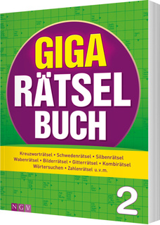 Cover des Buches „Giga-Rätselbuch 2“