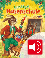 Lustige Hasenschule