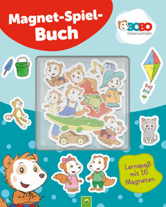 Cover des Buches „Bobo Siebenschläfer Magnet-Spiel-Buch“