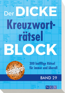 Cover des Buches „Der dicke Kreuzworträtsel-Block - Band 29“