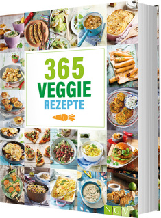 Cover des Buches „365 Veggie-Rezepte“