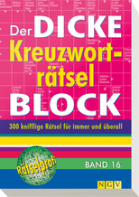 Der dicke Kreuzworträtsel-Block – Band 16