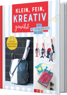 Cover des Buches „Klein, fein, kreativ genäht“