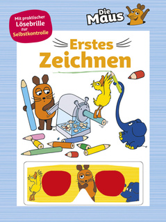 Cover des Buches „Die Maus - Erstes Zeichnen (Die Sendung mit der Maus)“