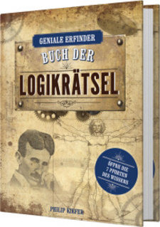 Cover des Buches „Geniale Erfinder - Buch der Logikrätsel“