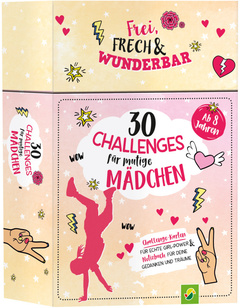 Cover des Buches „30 Challenges für mutige Mädchen“